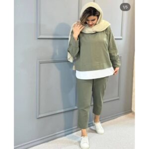 ست مانتو شلوار کد 1009