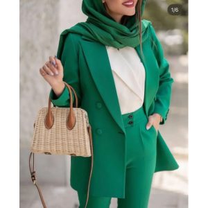 ست کت و شلوار مدل نیلا