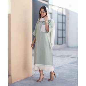 مانتو کفتان تک جیب