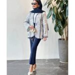 ست کت و شلوار مدل سرمه