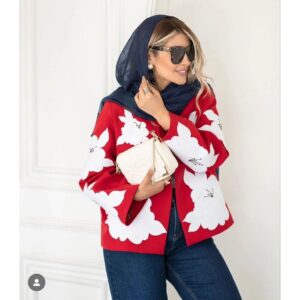 کت مزونی طرح دار