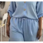 ست شومیز و شلوار عروسکی کد 1051 - Image 7