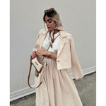 ست کت و دامن لنین کد 1032 - Image 3