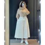 دامن شلواری لینن