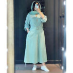 دامن شلواری لینن کد 1033 - Image 3