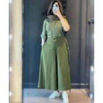 دامن شلواری لینن کد 1033 - Image 5