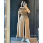 دامن شلواری لینن کد 1033 - Image 11