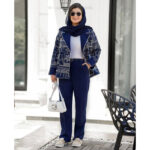 کت و شلوار سوزن دوزی