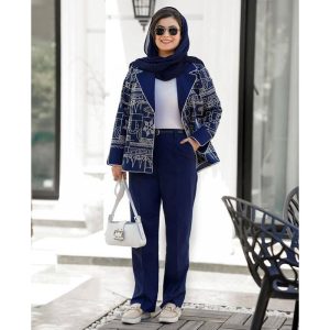 کت و شلوار سوزن دوزی