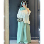 ست شومیز و شلوار بابوس کد 1037 - Image 4