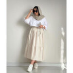 ست شومیز دامن بابوس کد 1044 - Image 4