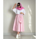 ست شومیز دامن بابوس کد 1044 - Image 5