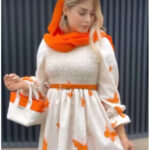 کفتان طرح پروانه ای