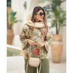 ست شومیز و شلوار جلو بسته طرح دار مدل سانی کد 1020 - Image 2