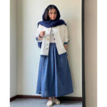 ست کت و دامن گلنار