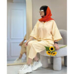 ست بلوز و شلوار مدل نیلا کد 1042 - Image 9