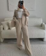 ست کت و شلوار مدل رخشان کد 1016 - Image 5