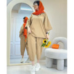 ست بلوز و شلوار مدل نیلا کد 1042 - Image 8