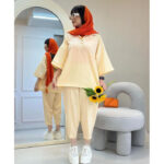 ست بلوز و شلوار مدل نیلا کد 1042 - Image 6