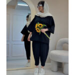 ست بلوز و شلوار مدل نیلا کد 1042 - Image 3