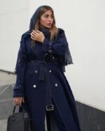 ترنچ کت جین گرم بالا