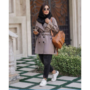 مانتو دانشجویی ژیله دار