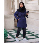 مانتو دانشجویی ژیله دار