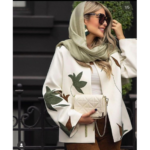 مانتو کتی طرح دار