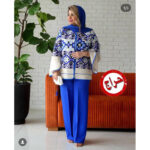 ست کت سوزن دوزی و شلوار مازراتی