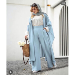 ست مانتو بلند و شلوار