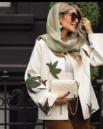 مانتو کتی طرح دار