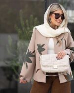 مانتو کتی طرح دار