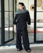 ست مانتو و شلوار دانشجویی کد 1094 - Image 4