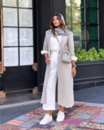 ست مانتو و شلوار پاییزه کد 1092 - Image 6