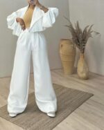 کراپ کت و شلوار