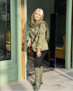 بارانی کمربند دار کد 1101 - Image 10