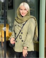 بارانی کمربند دار کد 1101 - Image 5