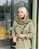 بارانی کمربند دار کد 1101 - Image 3