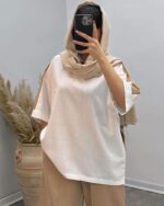 ست شومیز و شلوار مام فیت کد 1090 - Image 5