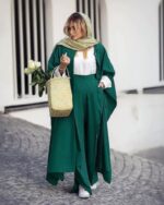 ست مانتو بلند و شلوار