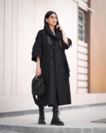 ترنچ کت کتان مناسب پاییز و بهار
