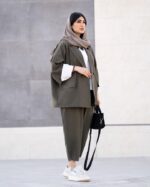 کت شلوار پاییزه مدل لانا کد 1107 - Image 5