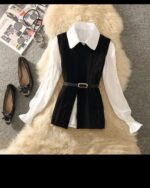 ست شومیز و وست بافت مدل تیارا کد 1109 - Image 6