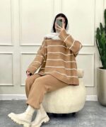 ست بلوز و شلوار بافت مدل راحلی کد 1115 - Image 10