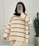 ست بلوز و شلوار بافت مدل راحلی کد 1115 - Image 9