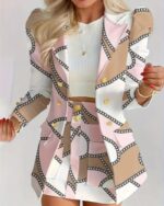 کت و دامن کوتاه اسپورت کد 1099 - Image 6