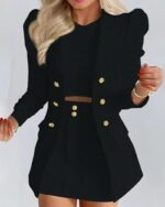 کت و دامن کوتاه اسپورت کد 1099 - Image 5