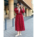 ست کت و دامن طرح دار