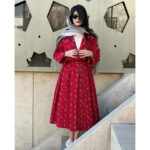 ست کت و دامن طرح دار