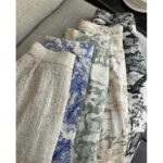 ست شومیز شلوار لینن کد 1065 - Image 7